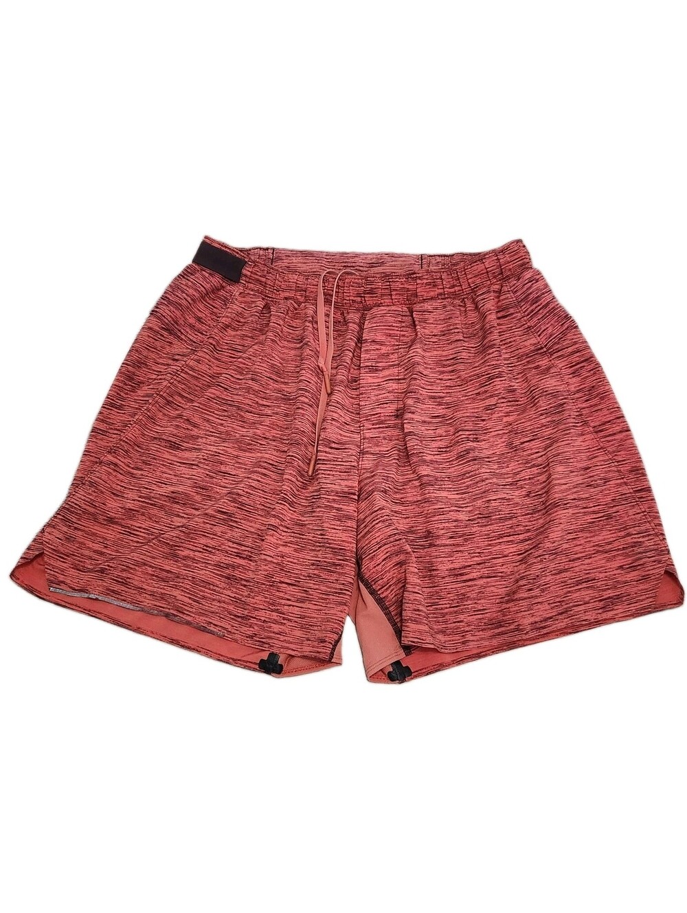 Lululemon Surge Shorts Large Orange Running Gym